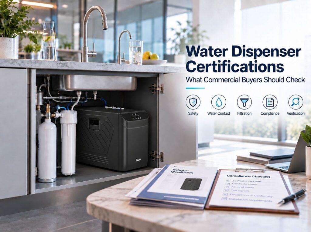 Water Dispenser Certifications What Commercial Buyers Should Check