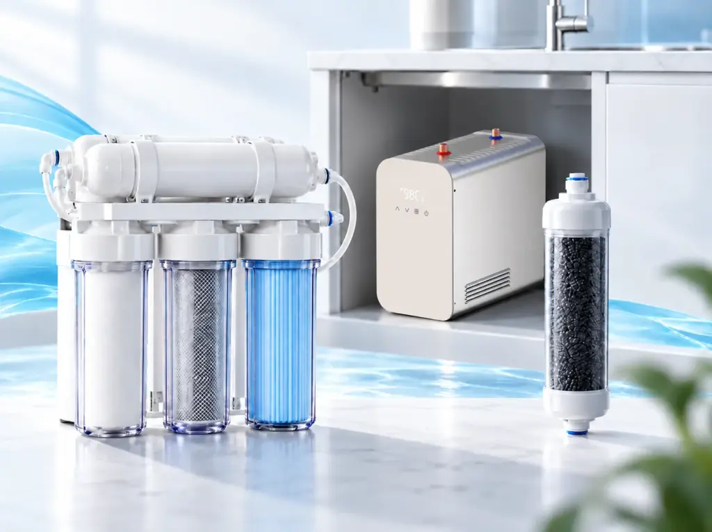 Reverse osmosis vs carbon filter systems for water dispensers